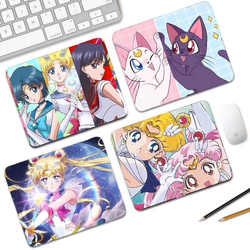 Desk Setup Cute - Коврик для мыши «Сейлор Мун» в