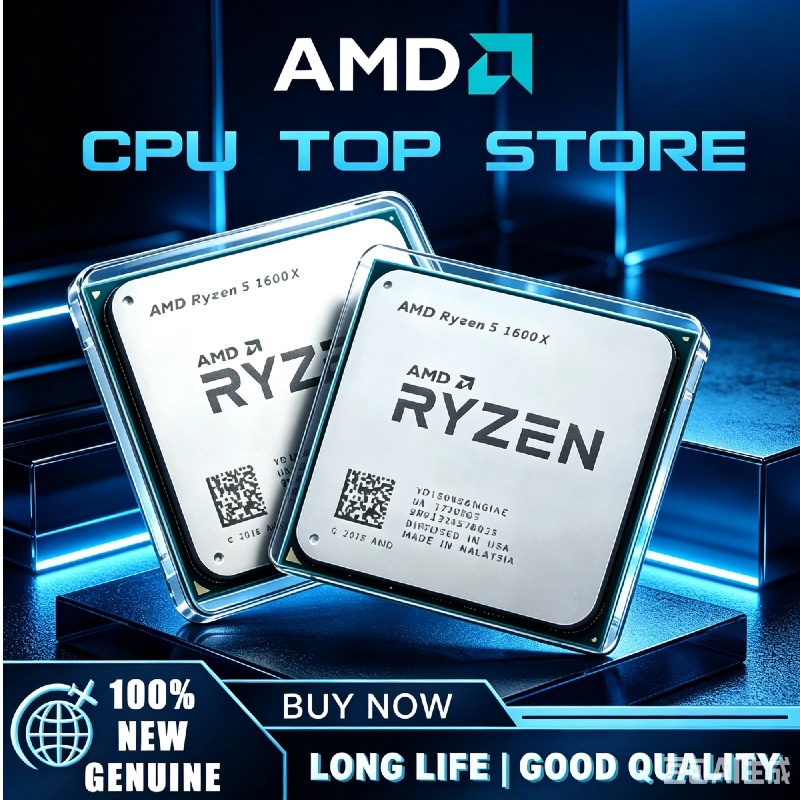 Amd Cpu Ryzen 5 - Процессор AMD Ryzen 5 1600X, новый,