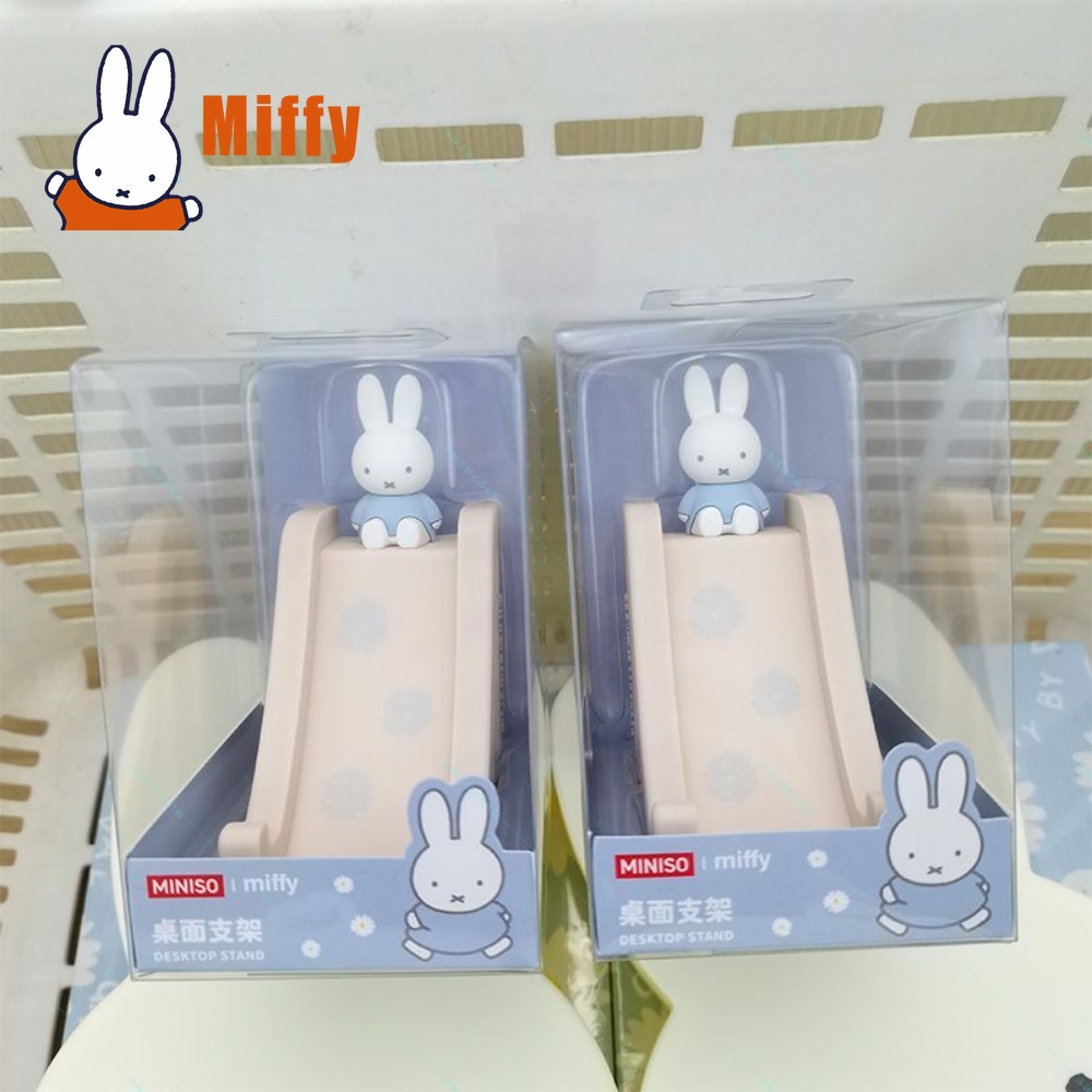 Desk Setup Cute - Милая подставка для телефона Miffy в