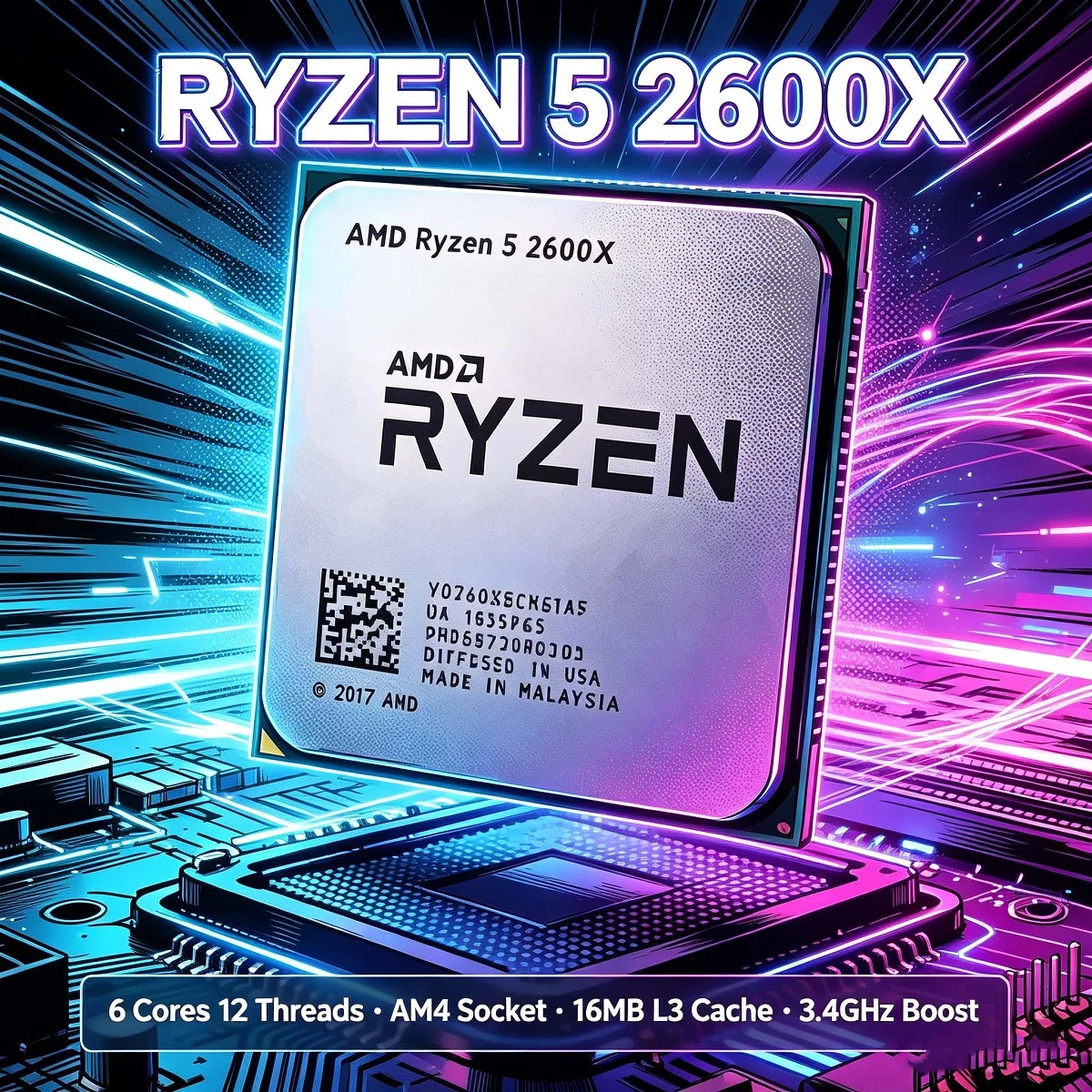 Amd Cpu Ryzen 5 - Игровой процессор AMD Ryzen 5 2600X