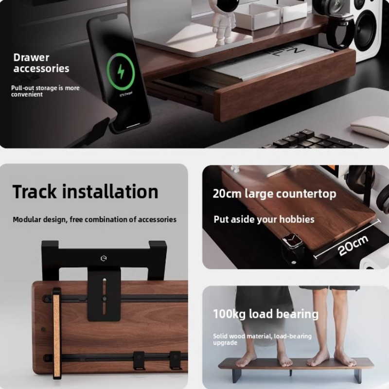Desk Setup Computer - Металлический органайзер Z3 Pro: модульный лоток-перегородка