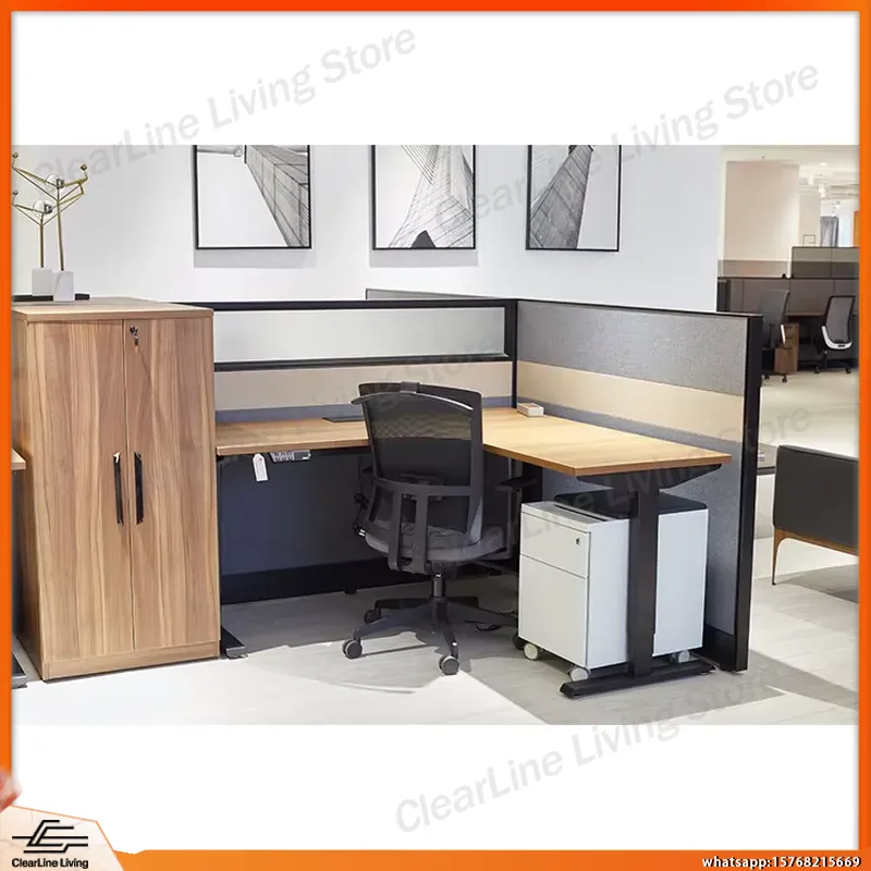 Desk Setup Designer - Угловой электрический регулируемый по высоте игровой