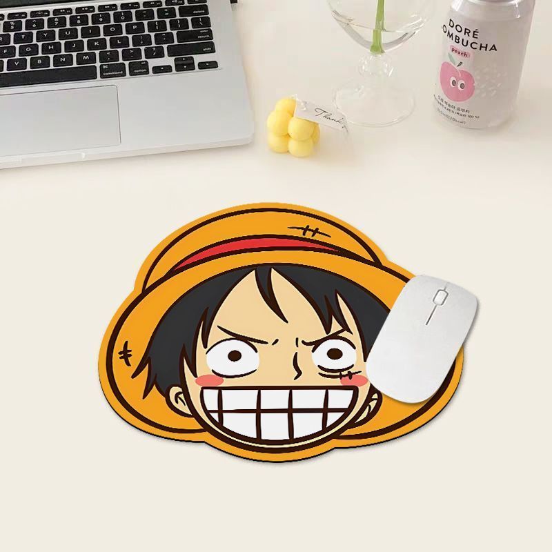Desk Setup Cute - Коврик для мыши One Piece Luffy,