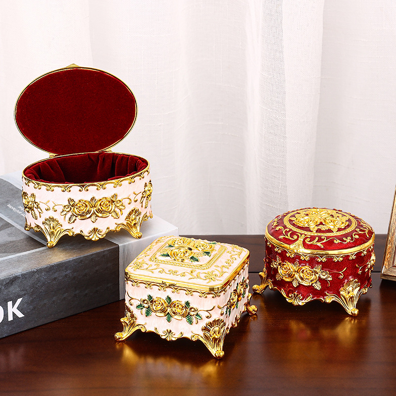 Desk Setup Vintage - Винтажный персонализированный домашний эмалированный туалетный столик,