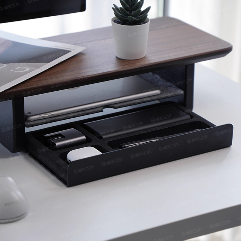 Подставка для монитора, ящики  – обзор и цена Desk Setup Computer