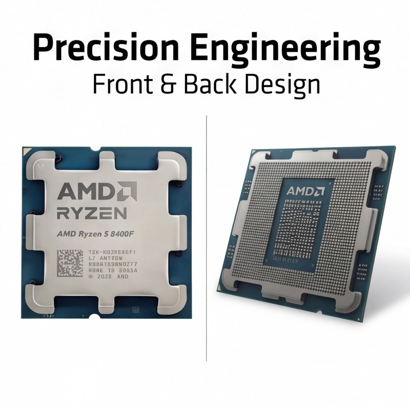 AMD Ryzen 5 8400F R5 8400F 6 я – обзор и цена Amd Cpu Ryzen 5