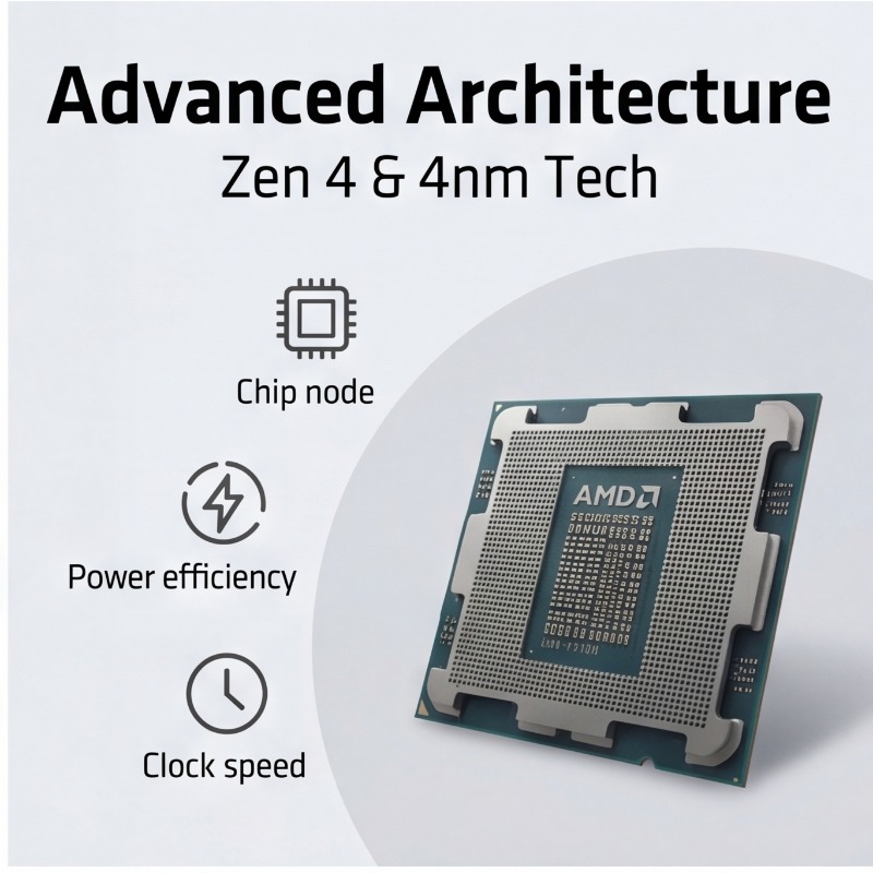 AMD Ryzen 5 8400F R5 8400F 6 я – обзор и цена Amd Cpu Ryzen 5