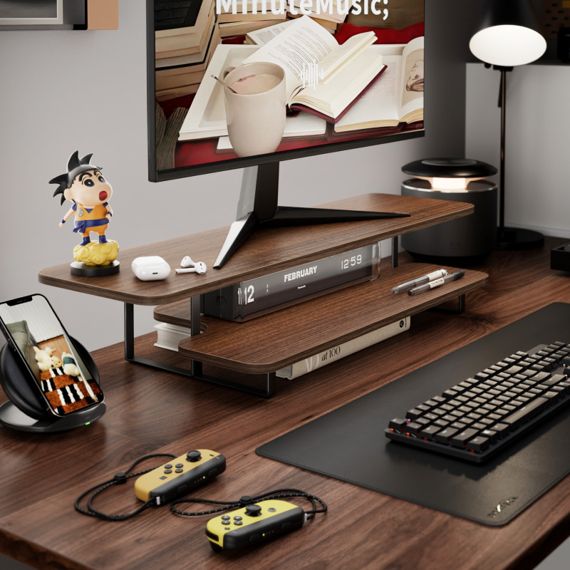 Подставка для монитора из масс – обзор и цена Desk Setup With Laptop And Monitor