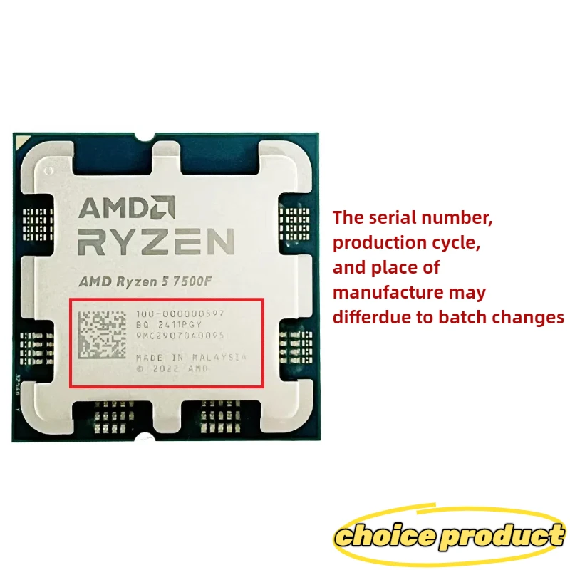 Процессор AMD Ryzen 5 7500F 3. – обзор и цена Amd Cpu Ryzen 5
