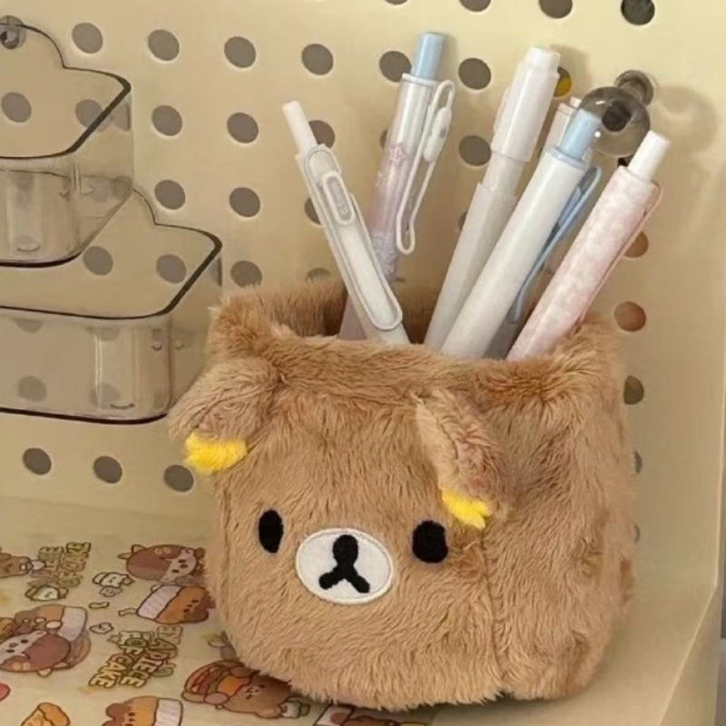 Держатель для ручек Rilakkuma, – обзор и цена Desk Setup Organization