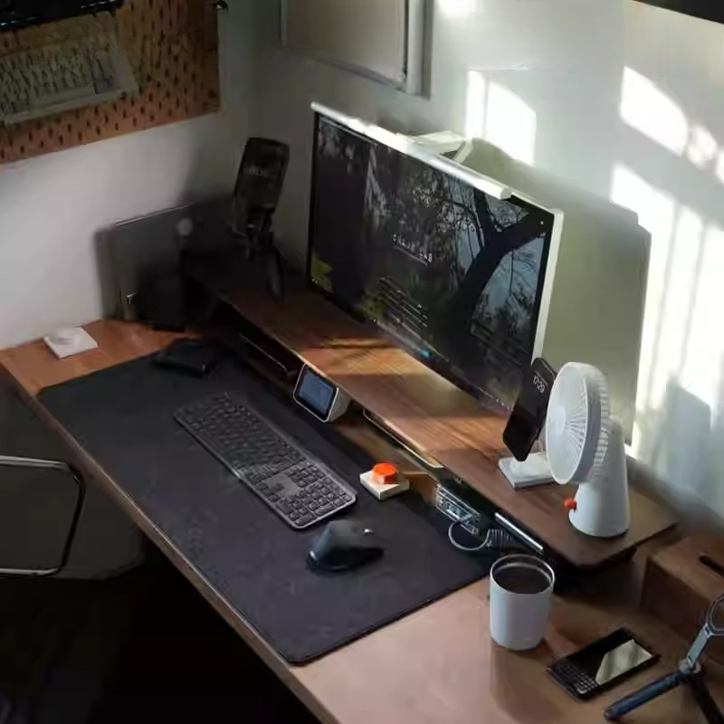Универсальная модульная подста – обзор и цена Desk Setup With Laptop And Monitor