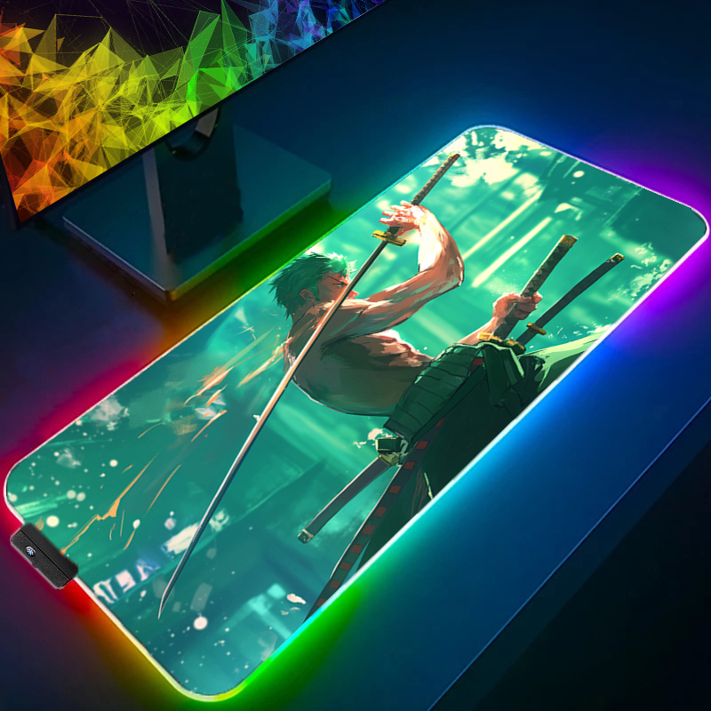ONE PIECE Zoro коврик для мыши – обзор и цена Desk Setup Accessories