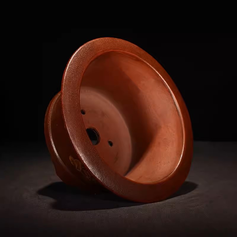 Круглый горшок для бонсай из ф – обзор и цена Plant Pot Small Desk