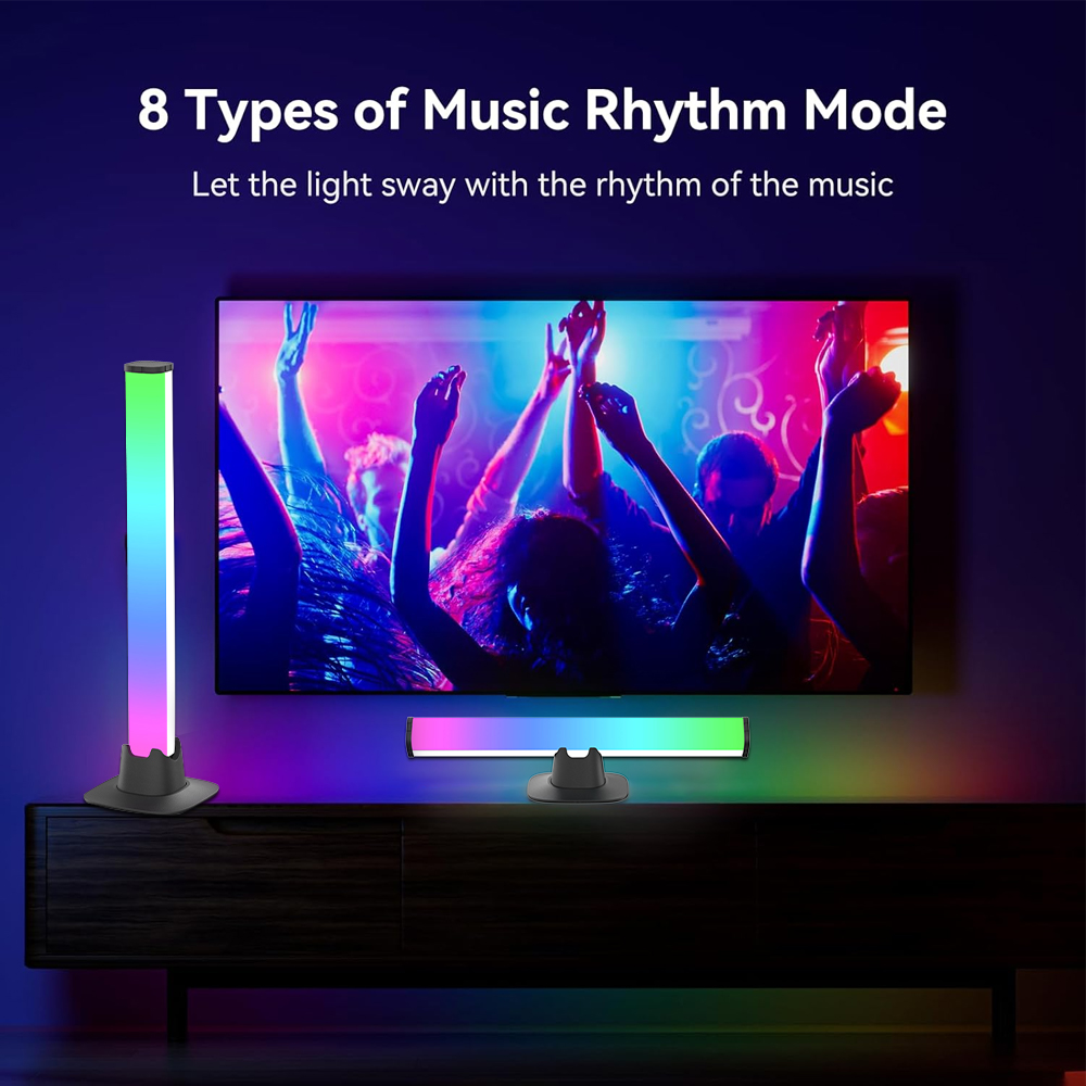 Светодиодная RGB-лампа с Bluet – обзор и цена Desk Setup Tv