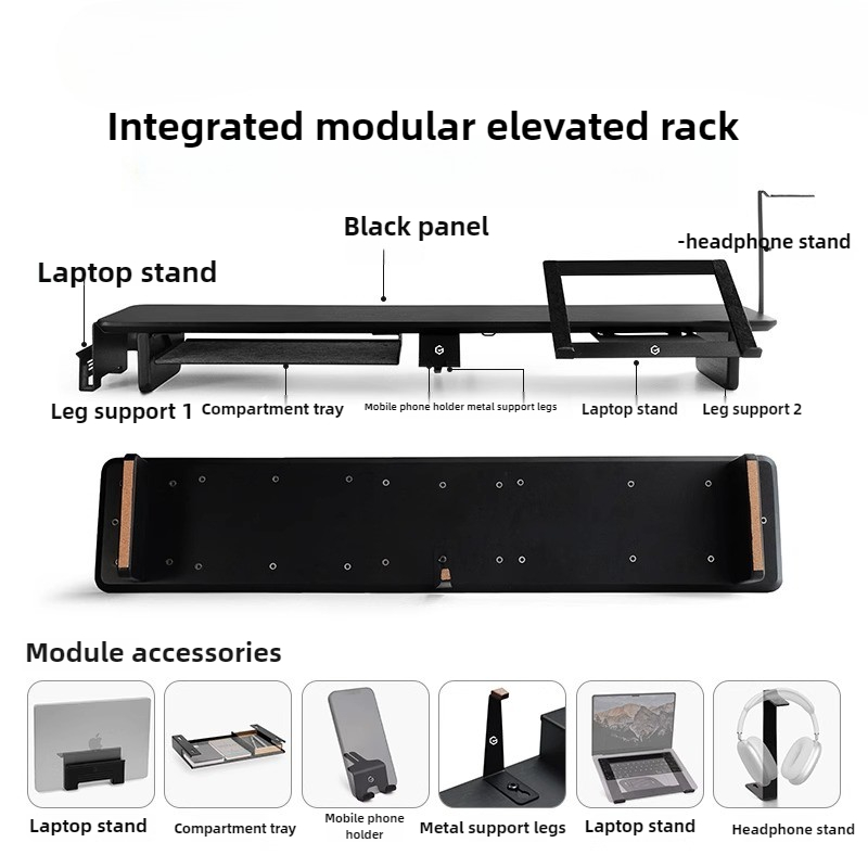 Модульная подставка для монито – обзор и цена Desk Setup With Laptop And Monitor