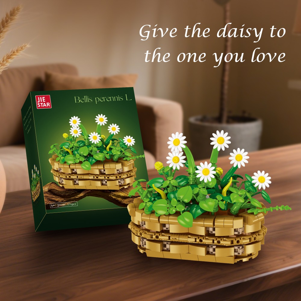 375 шт. строительные блоки с р – обзор и цена Plant Pot Small Desk