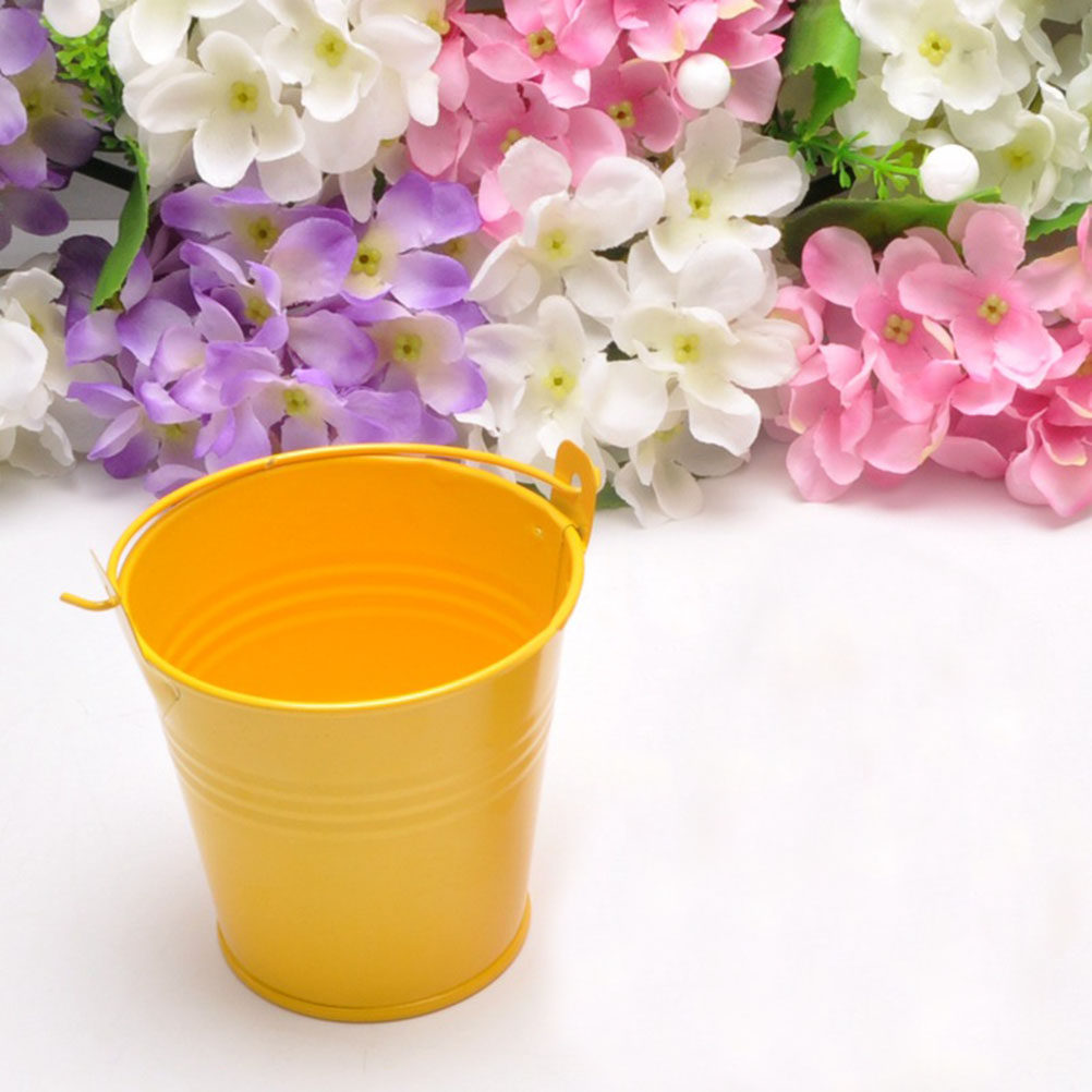 6 шт. миниатюрных металлически – обзор и цена Plant Pot Small Desk