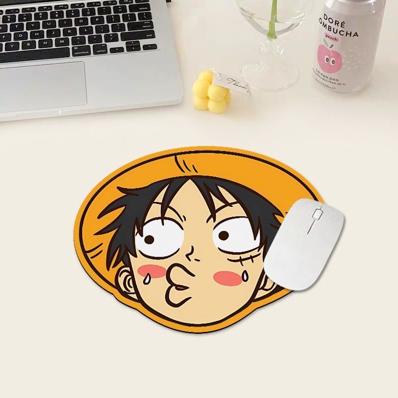 Коврик для мыши One Piece Luff – обзор и цена Desk Setup Cute